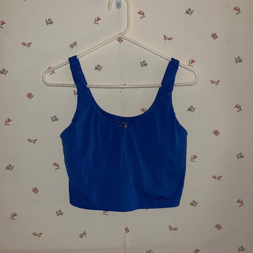 OFFLINE by Aerie Real Me Low Key Longline Sports Bra/Top